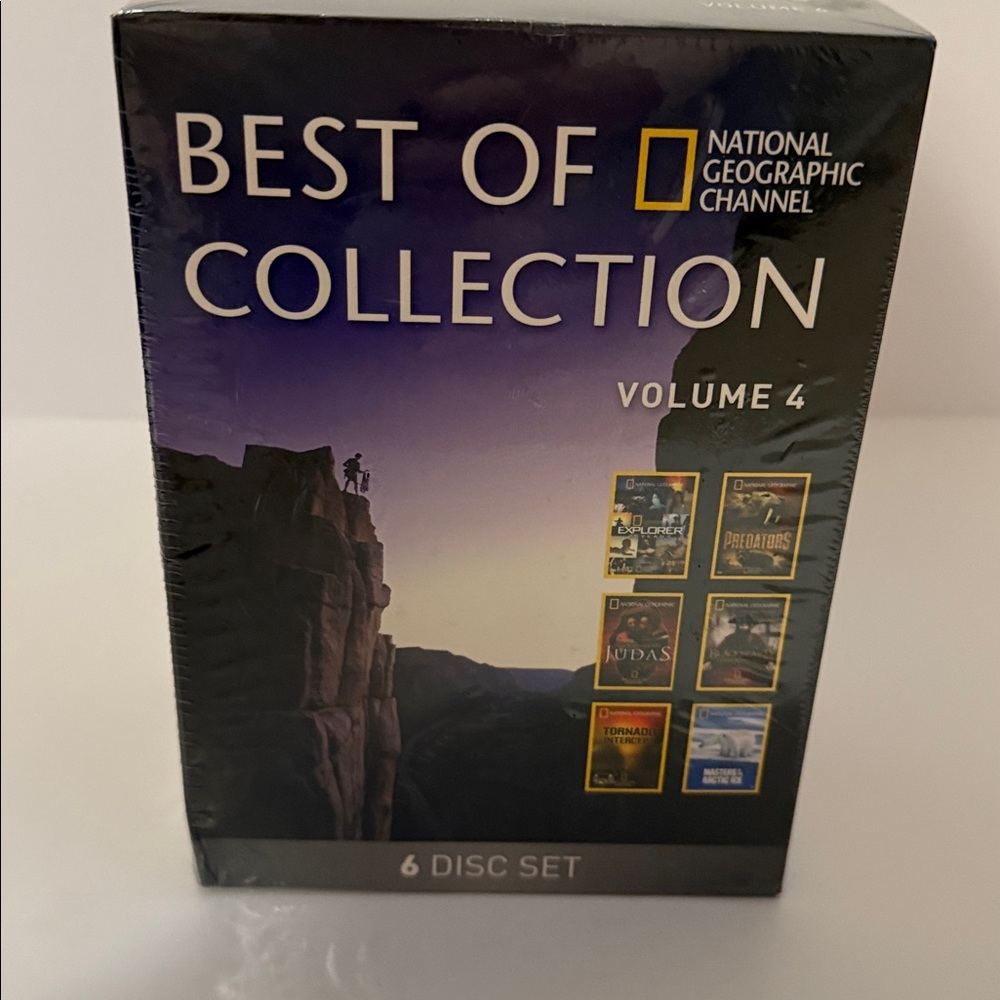 NWT Best of National Geographic channel collection six disc‎ set volume 4.